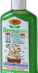 DẦU TẮM THẢO DƯỢC 3 TRONG 1 DERMALEEN (BAYER )