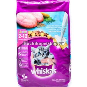 THỨC ĂN MÈO CON DƯỚI 12 THÁNG WHISKAS - THÁI LAN