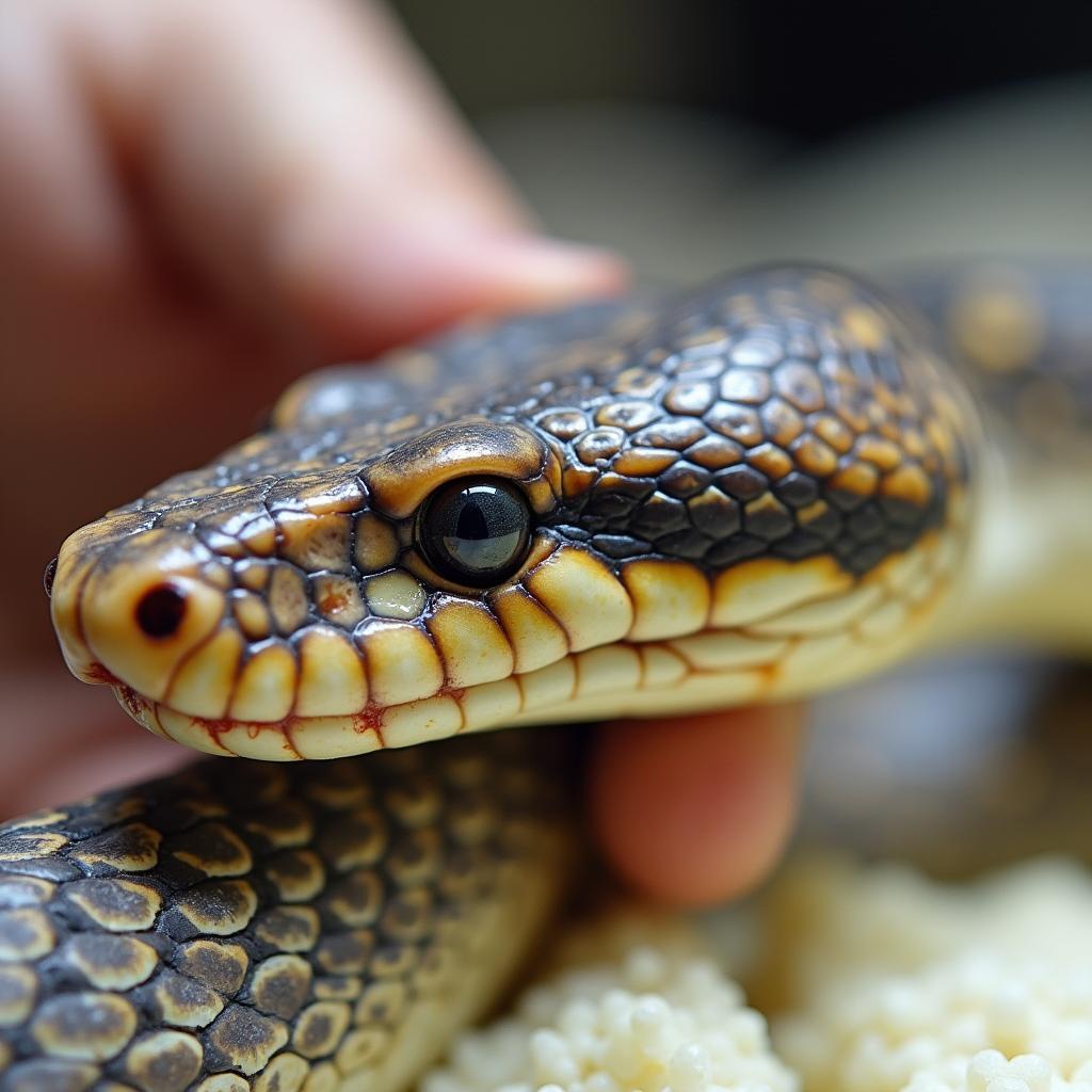 King Snake: Bí Mật Về Loài Rắn Cảnh Độc Đáo & Cách Chăm Sóc Chuẩn Chuyên Gia 3 king-snake-bi-benh-ve-da-can-duoc-dieu-tri